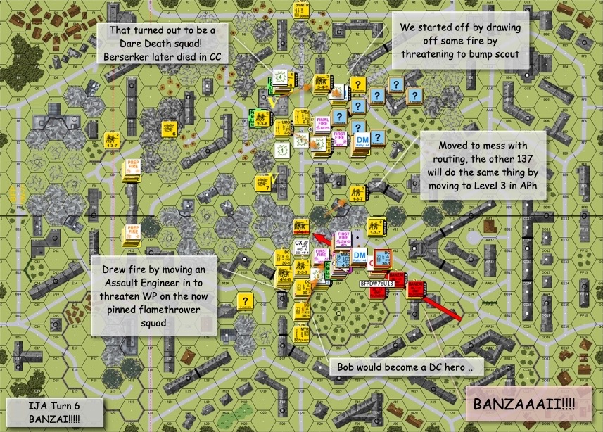 ITR9 Asia's Stalingrad After Action Report (AAR) Advanced Squad Leader scenario